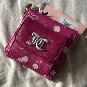 Juicy Couture Fuchsia Wallet with Logo Brand New Tags attached, so Cute